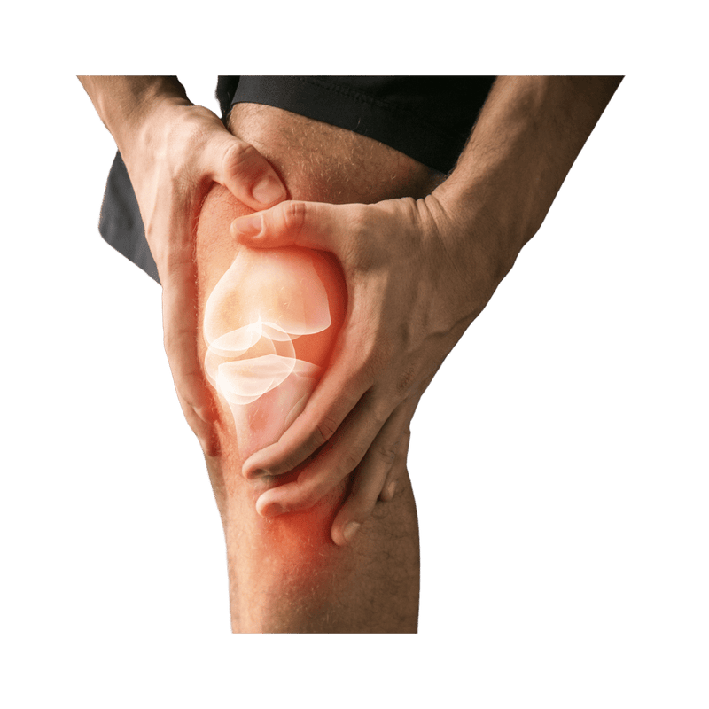 Picture of a sore knee